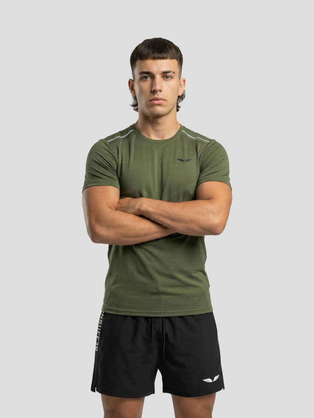 Camiseta técnica - Caqui